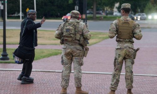 Schools reopen in Washington with parents on edge over Trump’s armed patrols