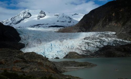 Ice dam at Alaska’s Mendenhall Glacier releases floodwater toward downstream homes