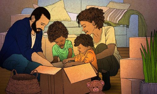 Moving to a new home or school can stress kids out. How to make it more manageable