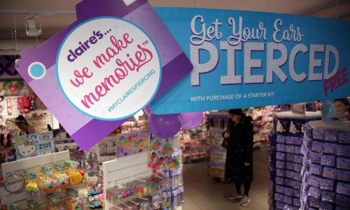 Claire’s, known for piercing millions of teens’ ears, files for Chapter 11, 2nd time since 2018