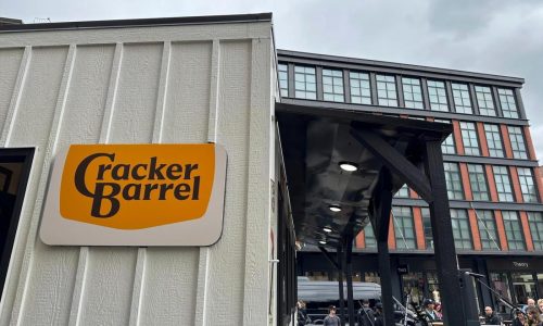 Cracker Barrel unveils a new logo as part of wider rebrand efforts, sparking ire among some online