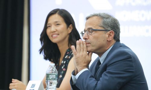 Josh Kraft, Boston Mayor Wu trade jabs after he rejects her signature tax shift bill