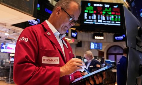 Wall Street climbs toward records on expectations for a coming cut to interest rates