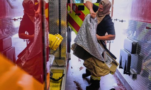 Fire departments concerned about cancer risks are buying gear that is free of forever chemicals