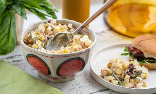 Celebrate summer and Labor Day with this corn and potato salad