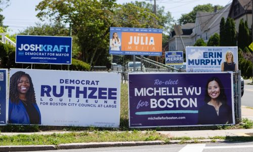 Pols & Politics: Here’s another Republican primary race to watch in Massachusetts; campaign sign overload in Hyde Park