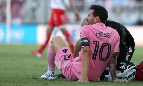 Lionel Messi injury update: Latest after Inter Miami star exits Leagues Cup match early