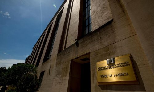 Federal judge blocks Trump administration from removing Voice of America director
