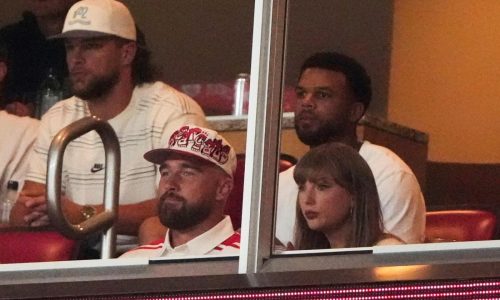 Travis Kelce and Taylor Swift attend Nebraska-Cincinnati game after engagement