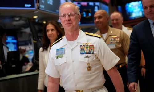 New top admiral takes over the US Navy amid military firings