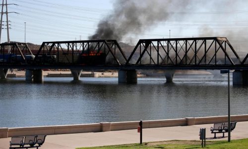 Aging U.S. railroad bridges are self-inspected and their findings are kept secret