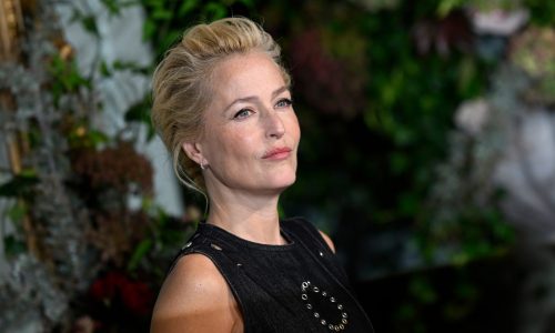 Gillian Anderson appears to be mystery lover in famed restaurateur’s book