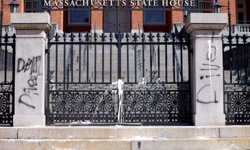 Accused State House vandal tied to pro-Palestinian group, prosecutors say