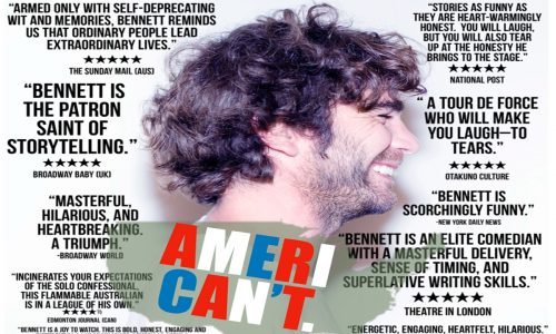 Fringe review: Jon Bennett outgrows juvenile humor with ‘American’t’