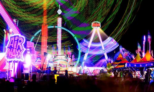 Come play a State Fair game show and face off against local celebrities onstage