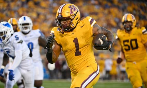 Gophers pull away for a 23-10 win over Buffalo in season opener