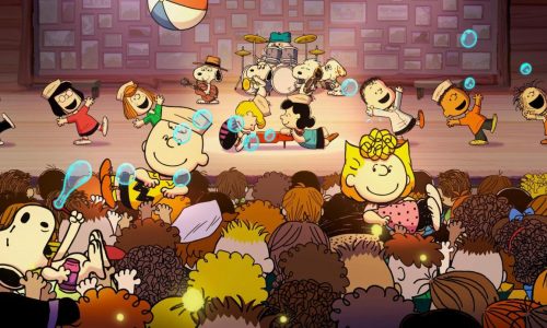 Charlie Brown and Snoopy offer an animated ‘Peanuts’ musical about summer camp