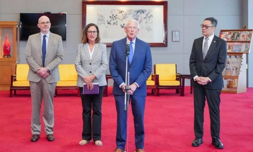 China criticizes US senators’ Taiwan visit, calls it a threat to sovereignty