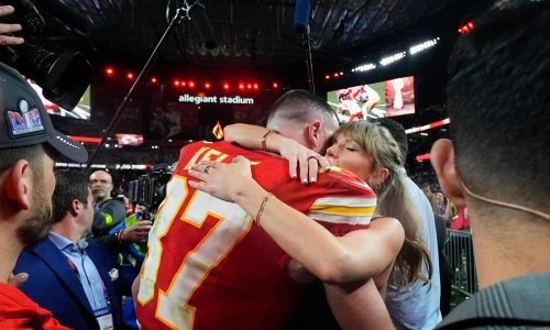 Brittany Mahomes, the NFL and Donald Trump among those praising Swift and Kelce’s engagement