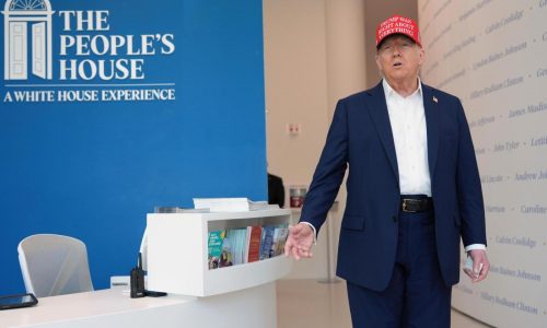Trump visits a DC gift shop and the Kennedy Center during military crackdown