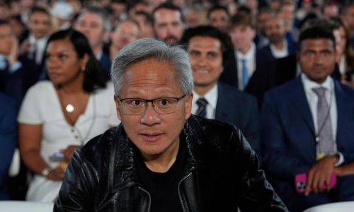 Nvidia’s CEO says it’s in talks with Trump administration on a new chip for China