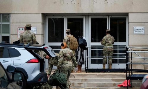 The nation’s capital finds itself at the center of a Trump maelstrom as National Guard troops arrive