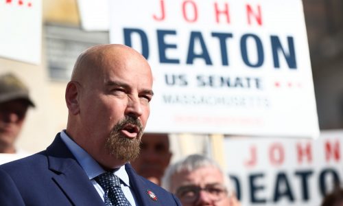 John Deaton is looking to staff up ahead of a potential campaign against Ed Markey