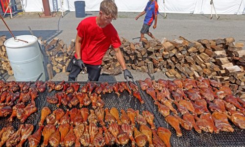 Marshfield fair is smoking!