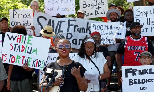 White Stadium opponents call for meeting with Mayor Wu, draw comparison to Everett stadium project