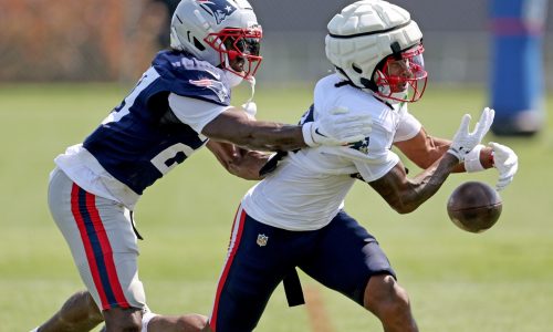Patriots rookie noticing growing chemistry with Drake Maye