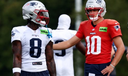 Why Drake Maye doesn’t feel pressure to throw more to Stefon Diggs