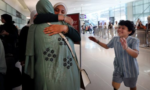 Injured children from Gaza arrive in Boston for medical treatment