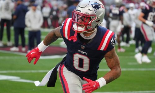 Patriots inactives: Christian Gonzalez to make season debut, Efton Chism still out