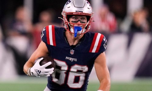 Patriots preseason standout won’t make NFL debut vs. Steelers