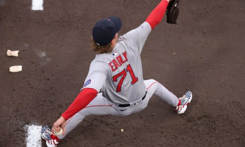 Talented young Red Sox pitchers settling in amid playoff push
