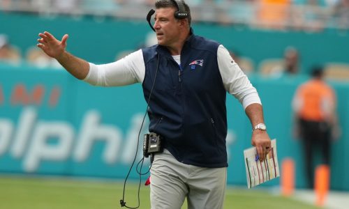 Mike Vrabel takes issue with ‘shocking’ call in Patriots’ win over Dolphins