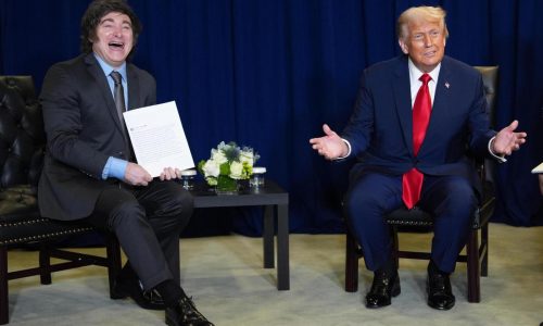 Trump says he doesn’t think Argentina needs a bailout, but US will help