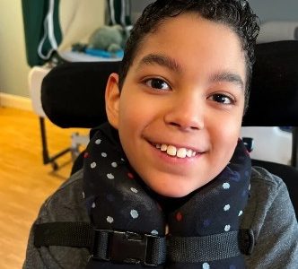 Sweet, happy Jaiden a big Disney fan