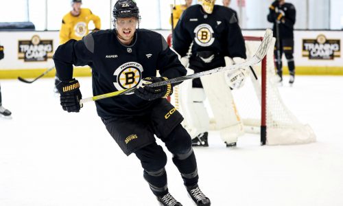 So far, so good for Bruins’ Hampus Lindolm