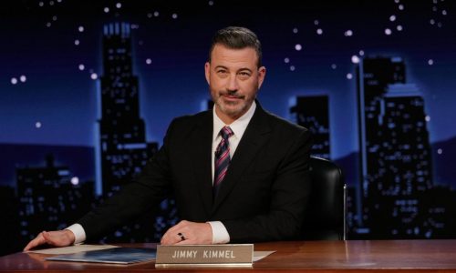 Kimmel returns to late night with an emotional monologue but no apologies following suspension
