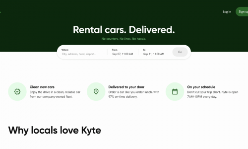 Kyte Car Rental Review: Pricing, Alternatives, and Pros & Cons