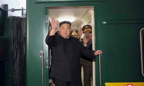 North Korea’s Kim Jong Un arrives in Beijing for military parade alongside Putin and Xi