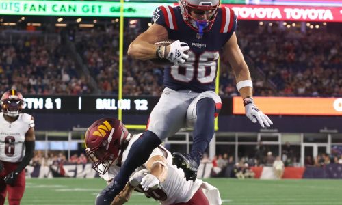 Patriots inactives: Rookie receiver’s debut will have to wait