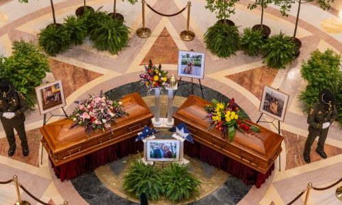 Trump explains away not ordering half-mast flag honors for Melissa Hortman