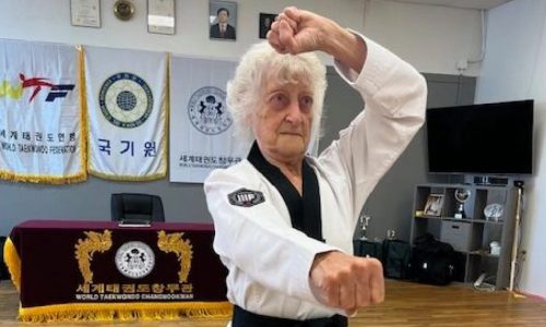 84-year-old Minnesota woman earns grandmaster title in taekwondo