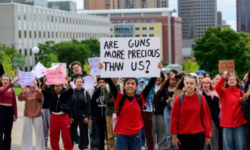 Student walkouts demand gun control following Annunciation shooting