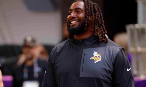 The legend of Vikings rookie left guard Donovan Jackson