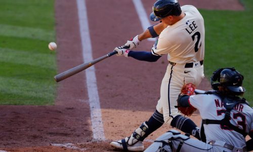 Twins close out home slate with a win over Guardians