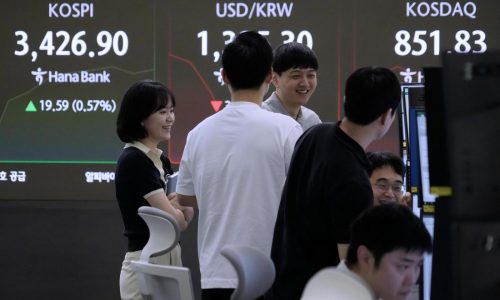 Wall Street drifts around its record heights