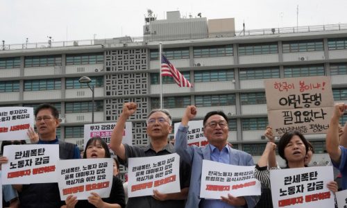 Plans in the works for Korean workers detained in raid to go home while fear lingers for residents